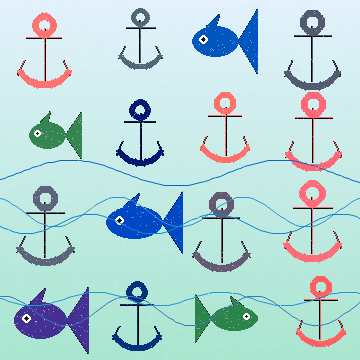 Reto visual: selecciona todas las imágenes de peces